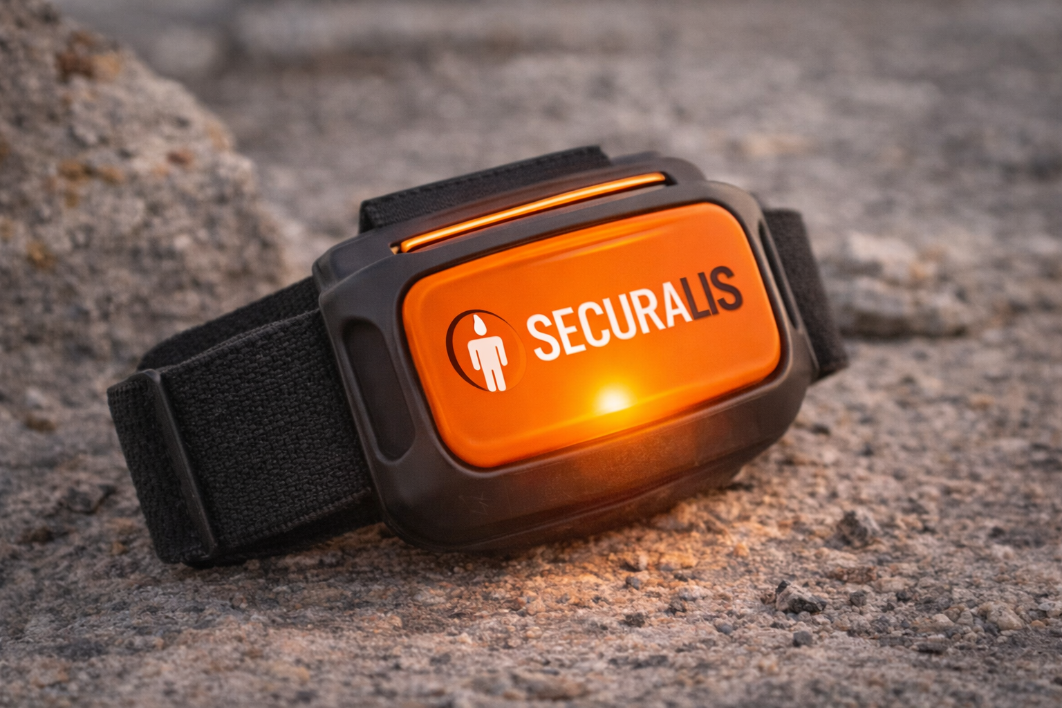 solution sécurité chantier avec brassard connecté VibrAlerte